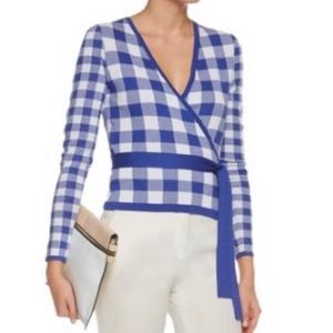 NWT Diane von Furstenberg wrap sweater